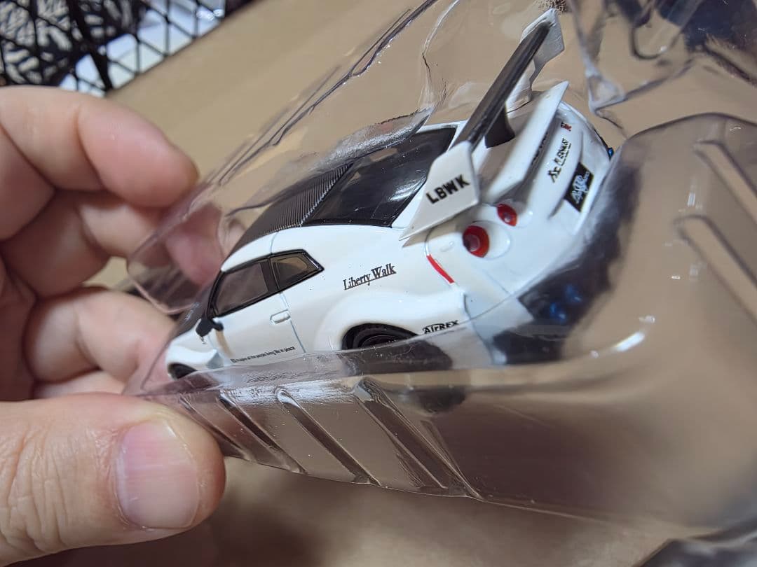 ミニカー MINIGTLB-SilhouetteWORKSGT NISSAN35GT-RR