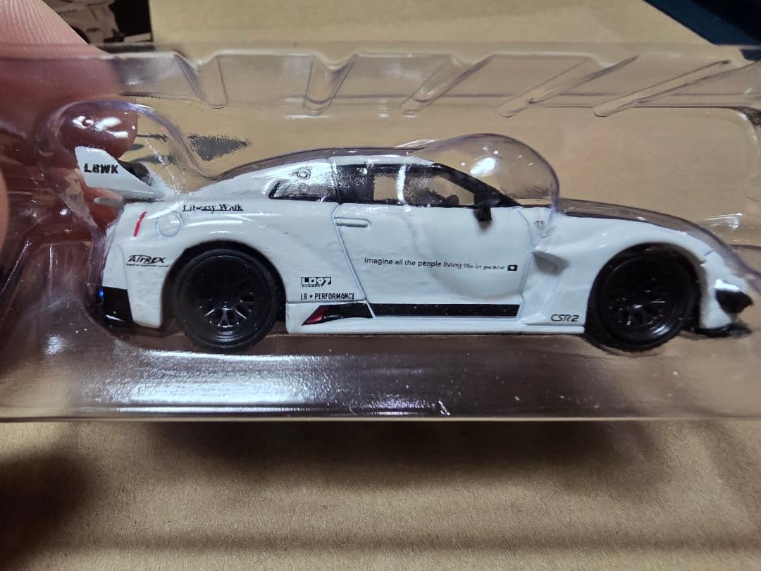 ミニカー MINIGTLB-SilhouetteWORKSGT NISSAN35GT-RR