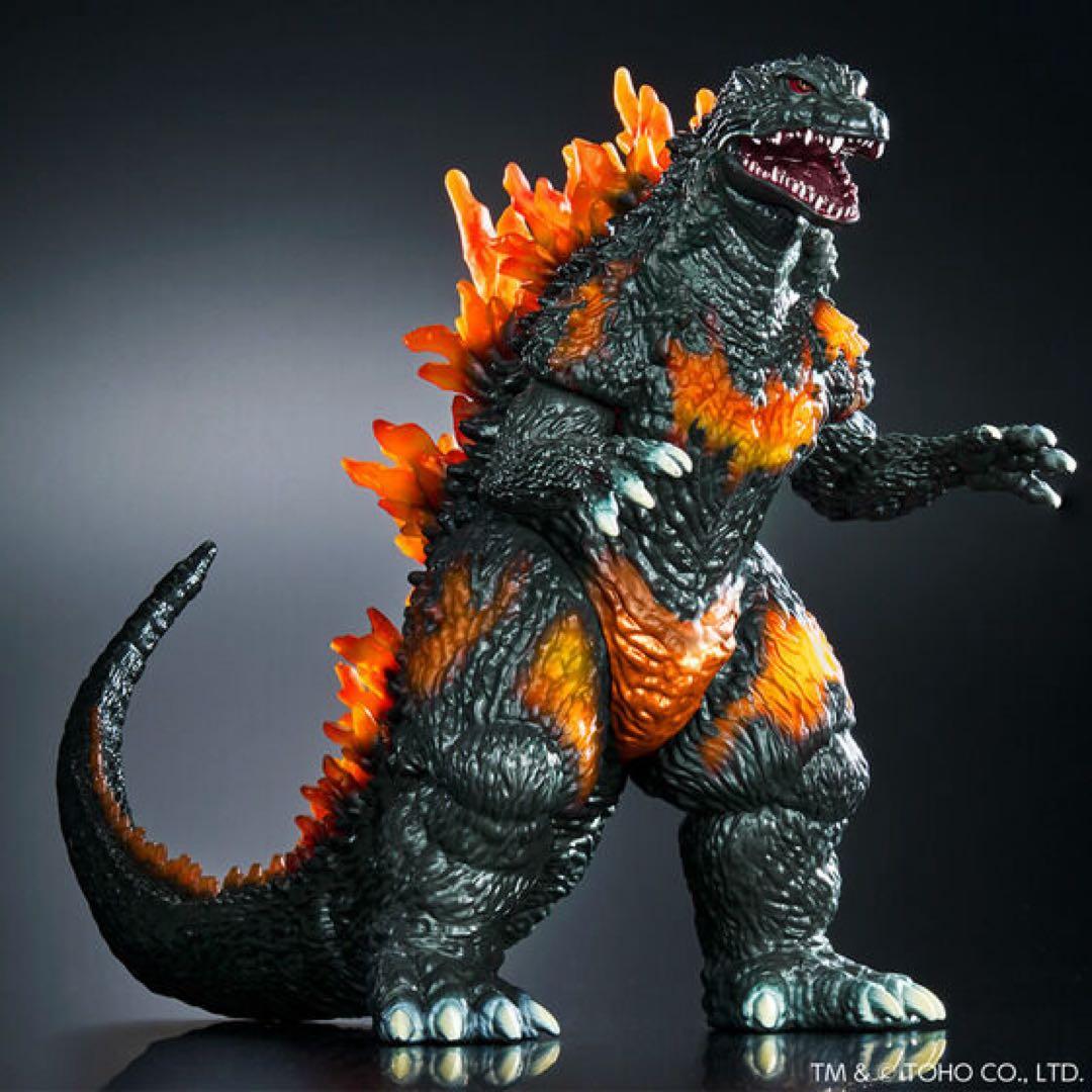 【未開封/伝票跡なし】ムービーモンスターシリーズ バーニングミレニアムゴジラ