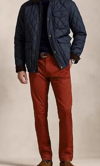 【新品未使用】ラルフローレンCHAPS カスタムフィットD/ORANGE35