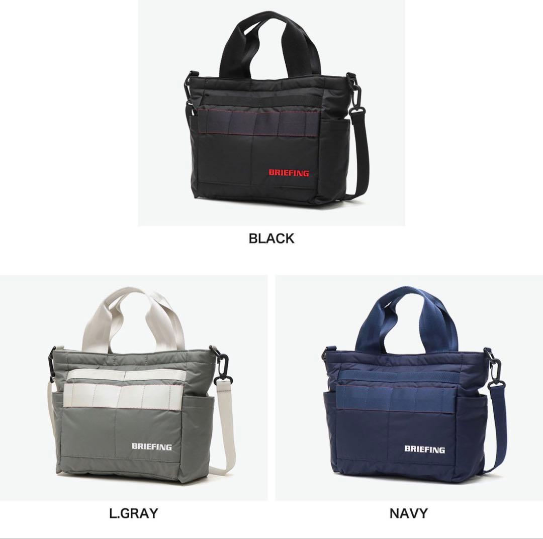 BRIEFING GOLF トートバッグ グレー