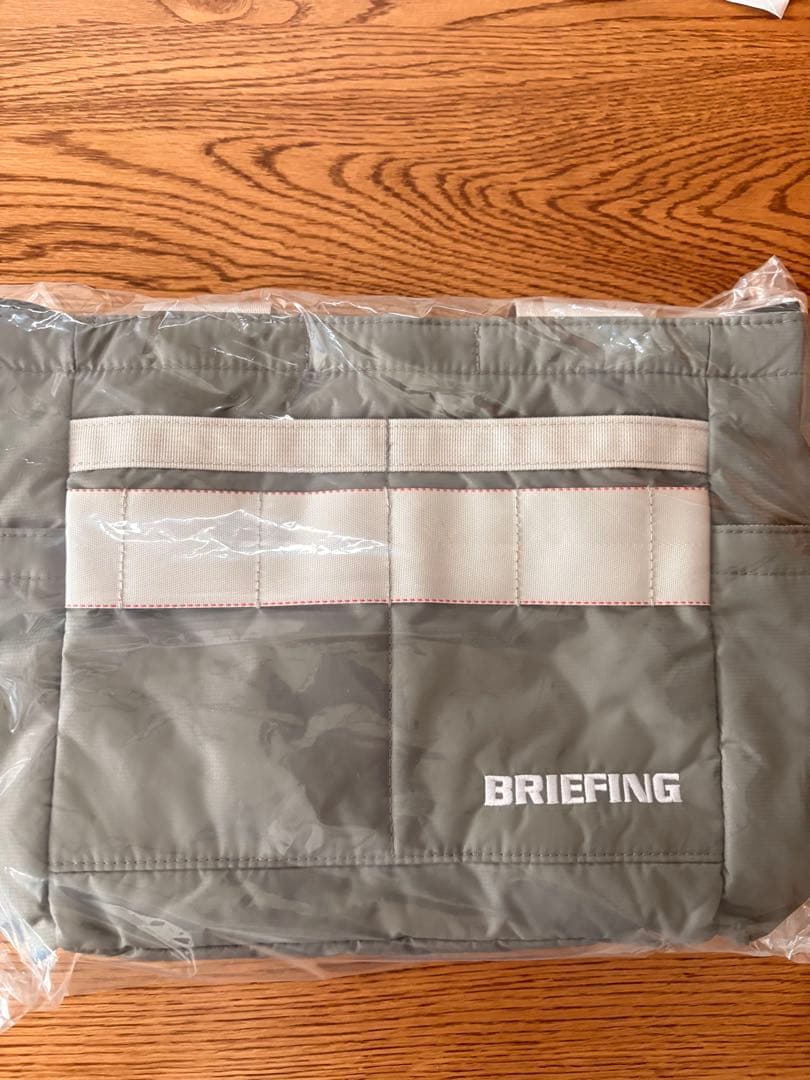 BRIEFING GOLF トートバッグ グレー