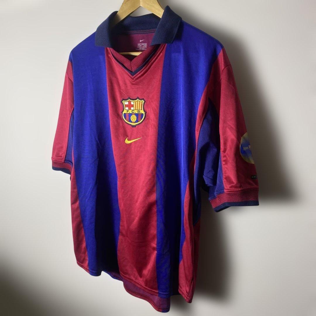 Nike ナイキ FCバルセロナ 2000-2001年 イギリス製　サイズL