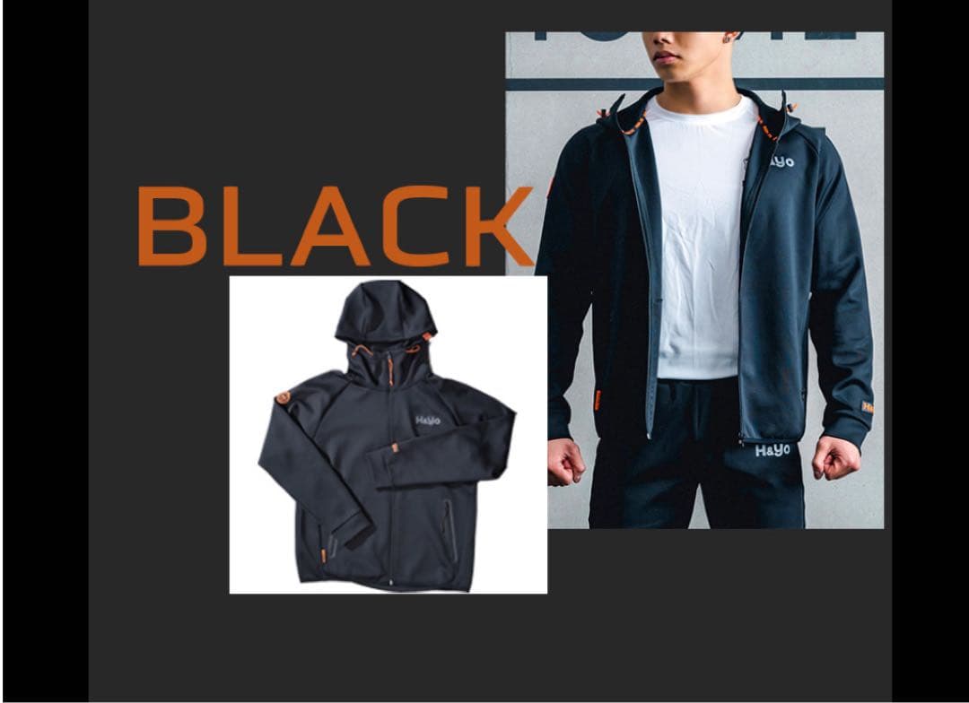 ✨新品未開封✨H&Yo Fitness✨フルジップパーカー　XL✨
