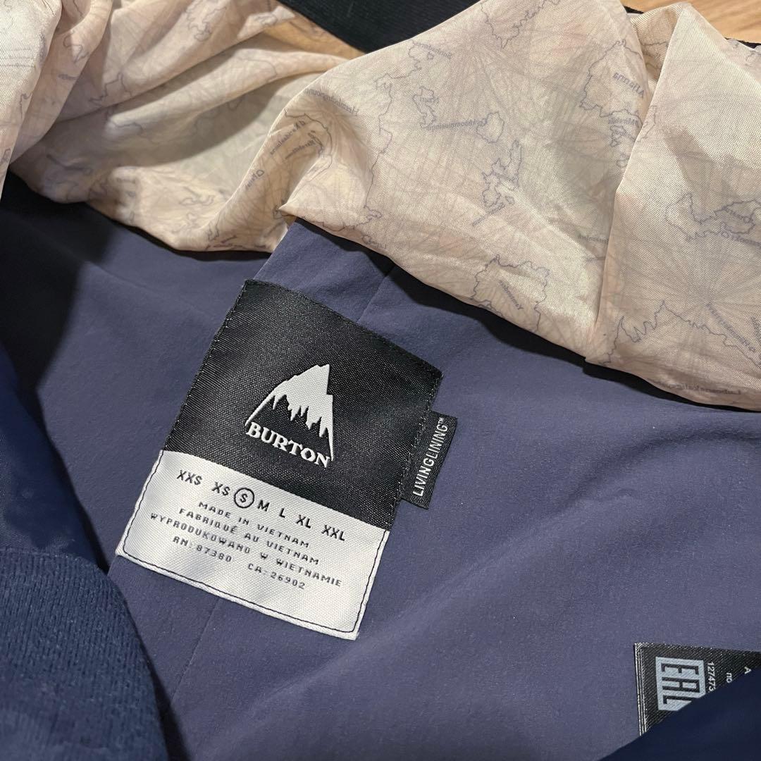 BURTON デニム スノーボードパンツ S レディース スキーウエア 美品