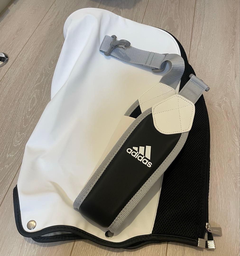 adidas スリーストライプ キャディバッグ