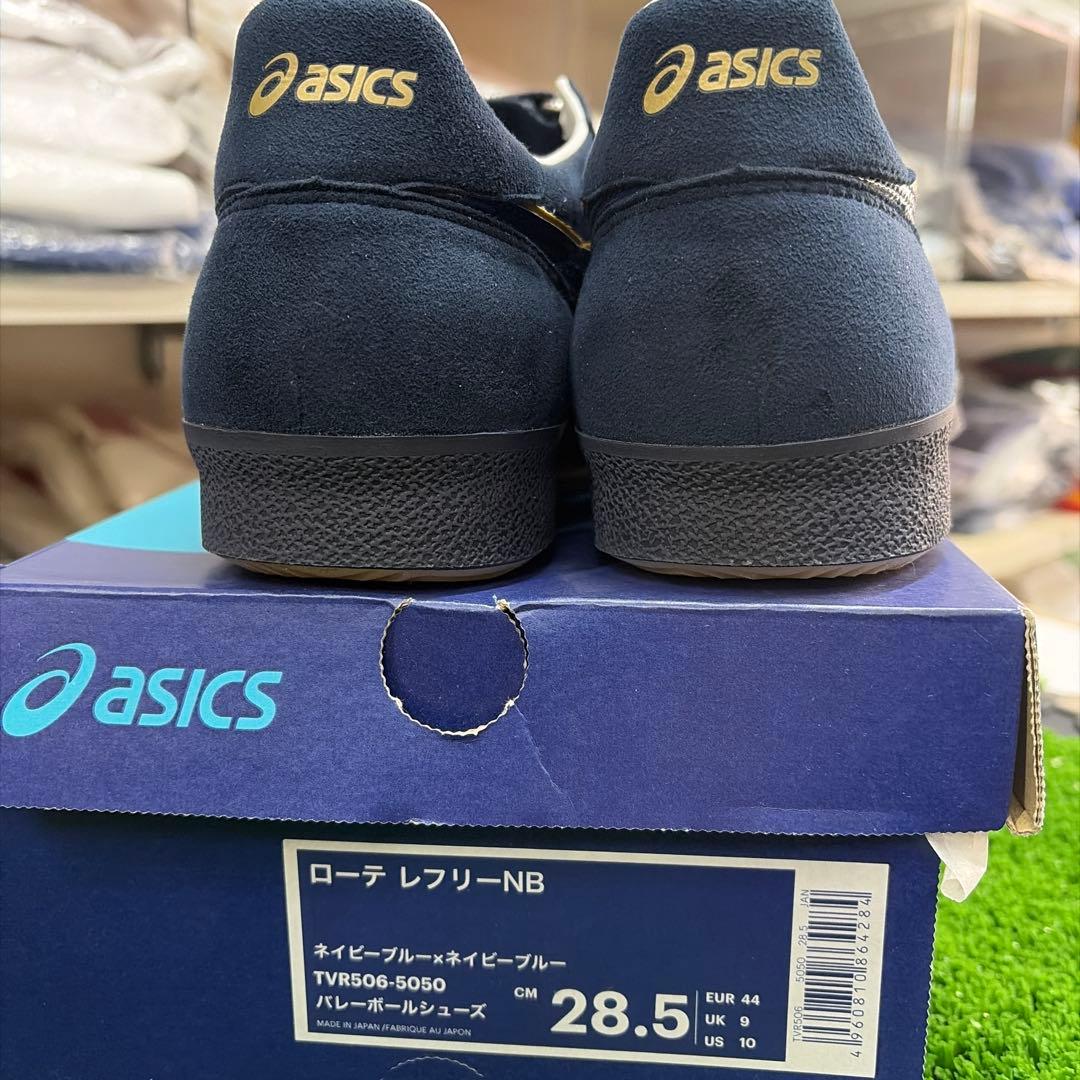 ASICS バレーボールシューズ ネイビー