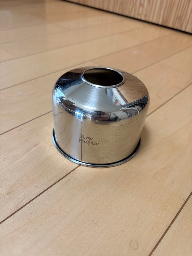ガス缶カバー(レザー、金属)