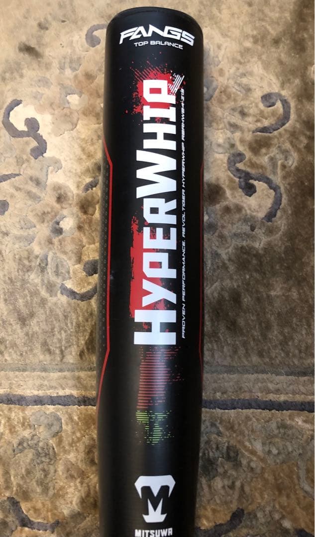 レボルタイガー　HYPERWHIP　一般軟式用金属バット　ミツワタイガー