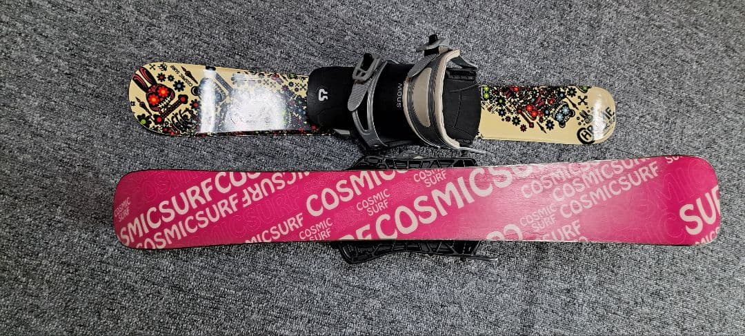 ショート(ファン)スキー　スノーボードソフトブーツ用　COSMICSURF
