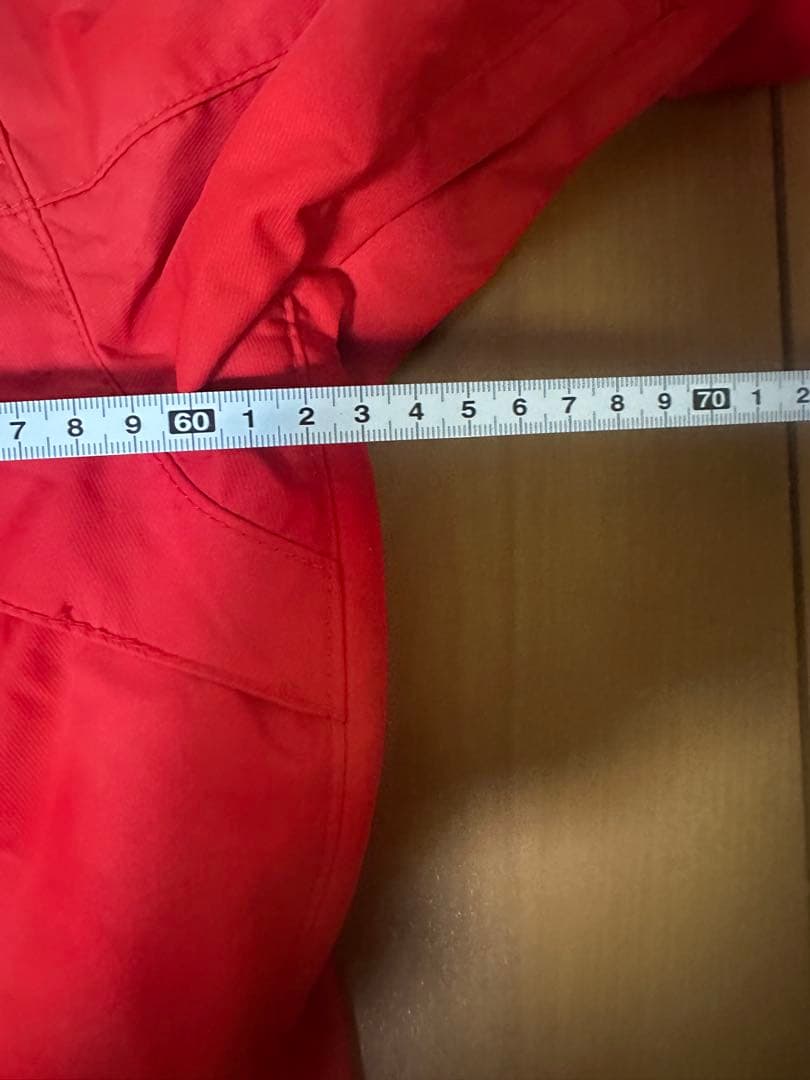 QUIKSILVER 赤 ジャケット Lサイズ スキー　スノーボード