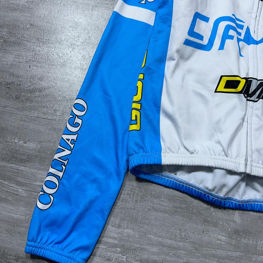 美品 COLNAGO CFR INOX サイクルジャージ 長袖 セットアップ S