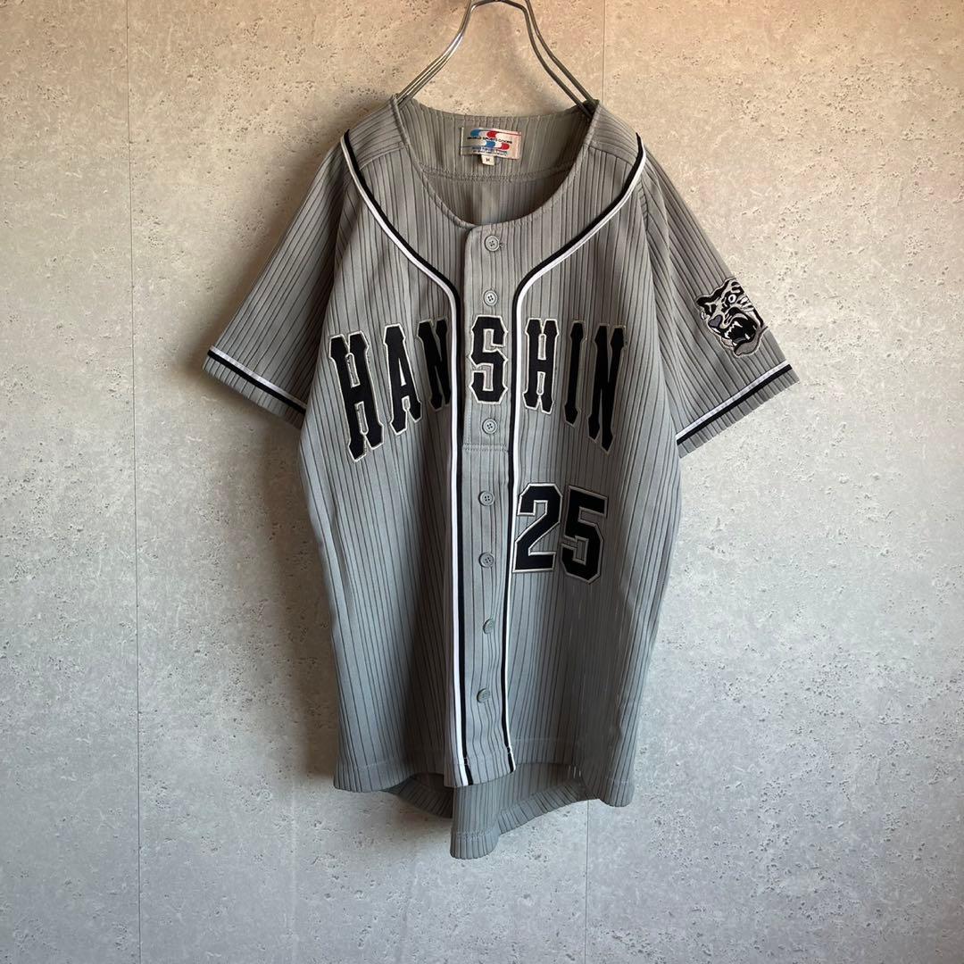 超レア 2001 阪神タイガース 濱中治 ユニフォーム ベースボールシャツ