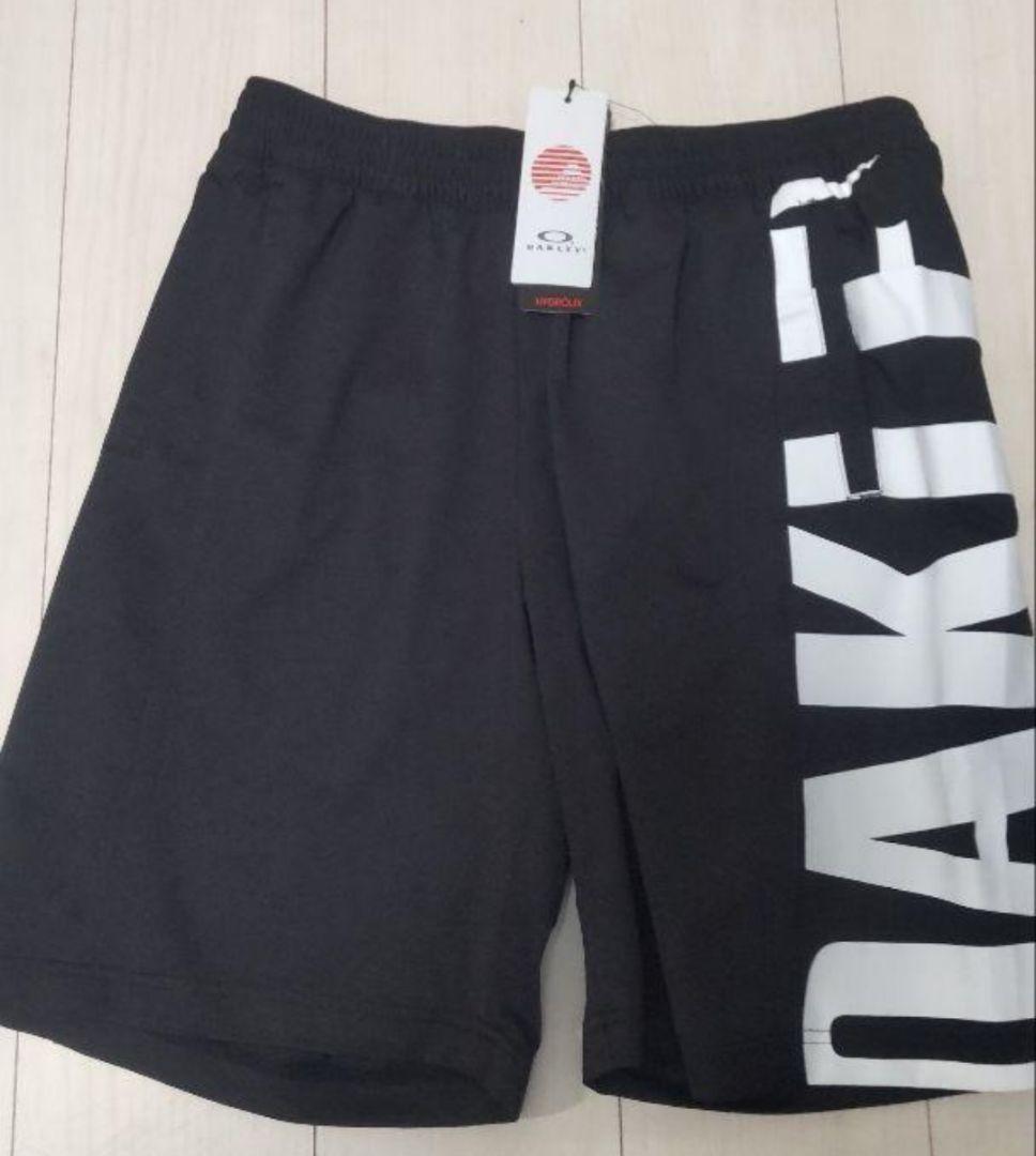 新品　OAKLEY半袖ハーフパンツセットアップXXL ブラック
