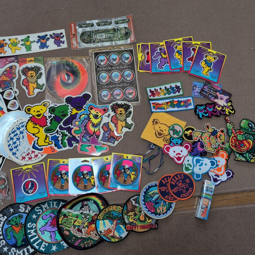 年代物ヴィンテージ海外製Gratefuldeadグレイトフルデッドセット