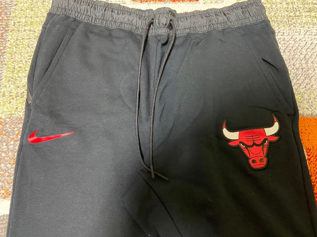 NIKE ナイキ　NBA シカゴブルズ　ランニングジャージ　パンツ　ブラック