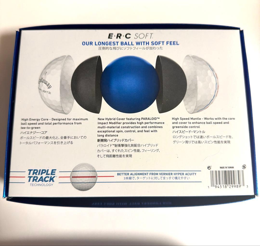 Callaway E・R・C SOFT TRIPLE TRACK 2ダース