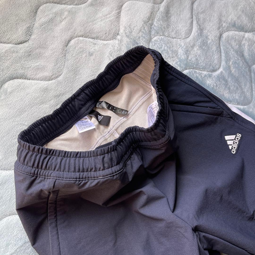 adidas ネイビー ジャージパンツ