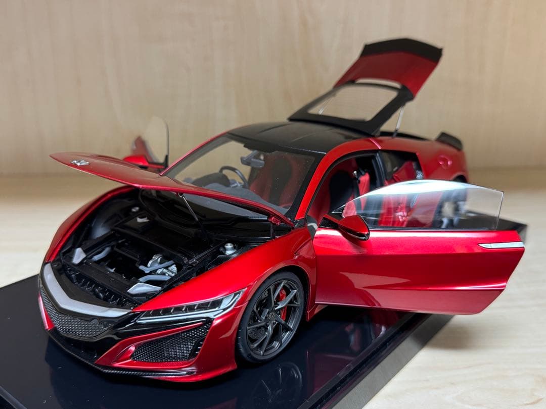 1/18オートアートホンダNSX (NC1)パールレッド