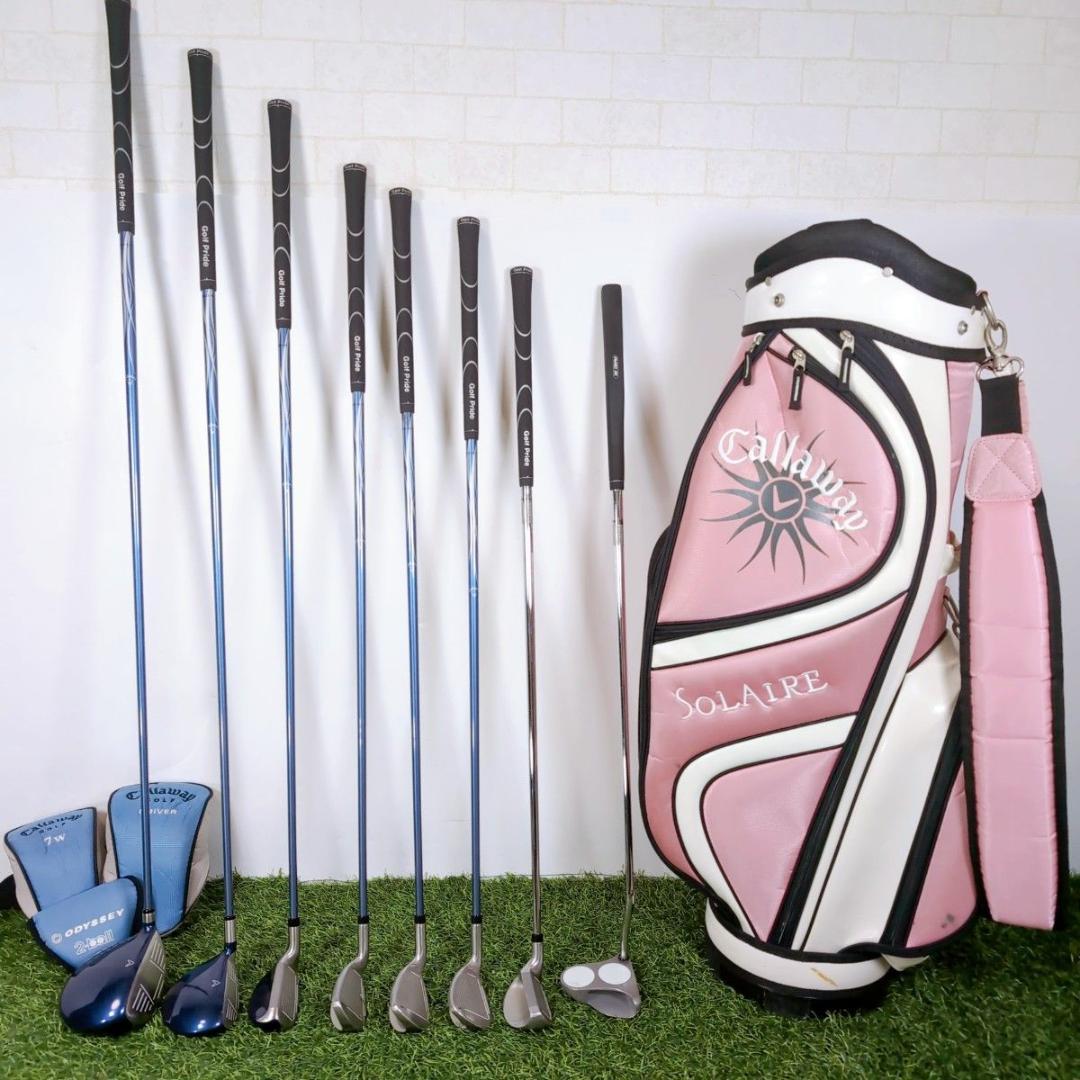 Callaway キャロウェイ GEMS ジェムズ レディース L ゴルフセット