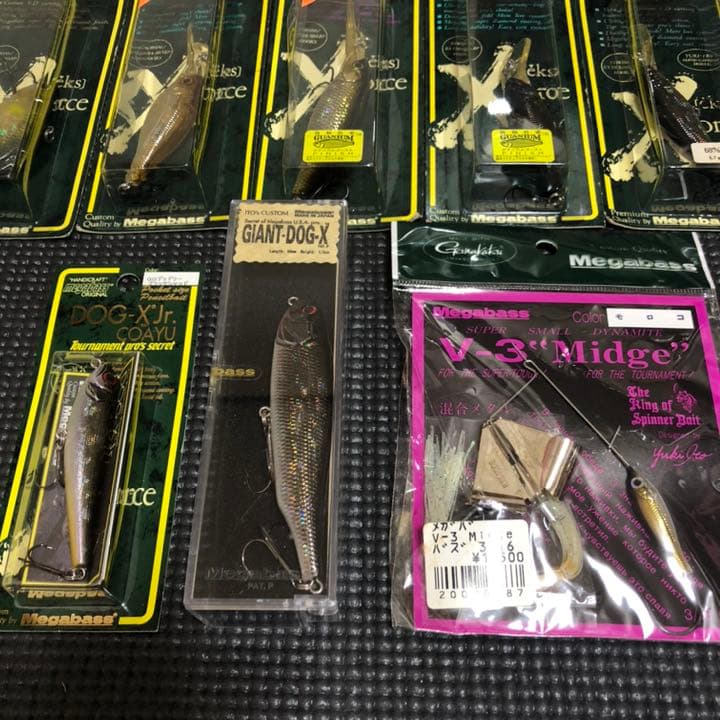 【新品・未使用】メガバスルアーセット9個まとめ売り　☆レア入りmegabass