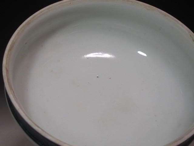 ★　古伊万里　色絵蓋物　野村泰三極めがございます★x686