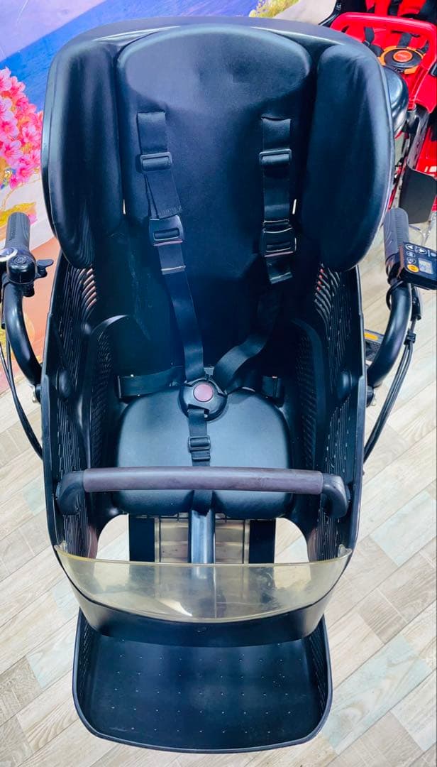 パナソニックギュット⭐️12AH！子供乗せ電動アシスト自転車Y3154