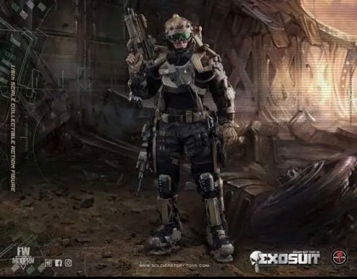 SOLDIER STORY ss122強化外骨格TEST-01 1/6フィギュア