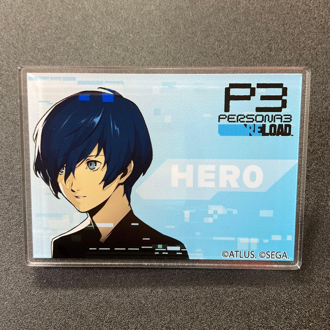 結城理 HERO ヴィレヴァン ペルソナ3 バッジ set