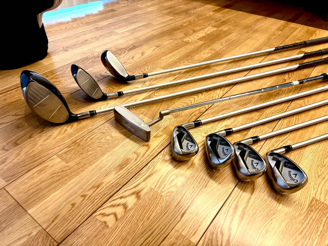 【美品】Callaway レディース ゴルフクラブセット8本 右
