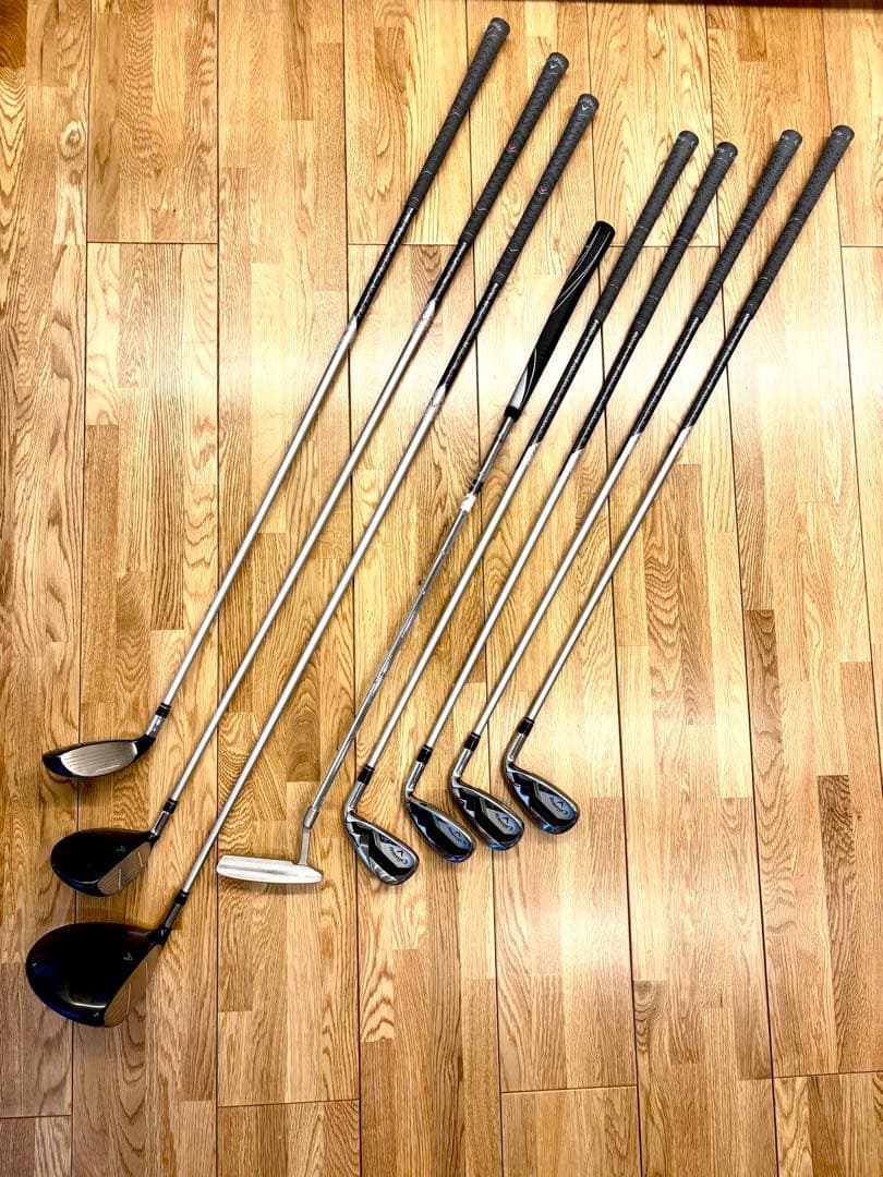 【美品】Callaway レディース ゴルフクラブセット8本 右