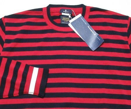 新品 マンシングウェアゴルフ クルーネックセーター/メンズ/LL/レッド