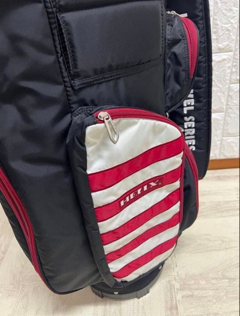 美品 HELIX TRAVEL SERIES キャディバッグ キャスター付 レア