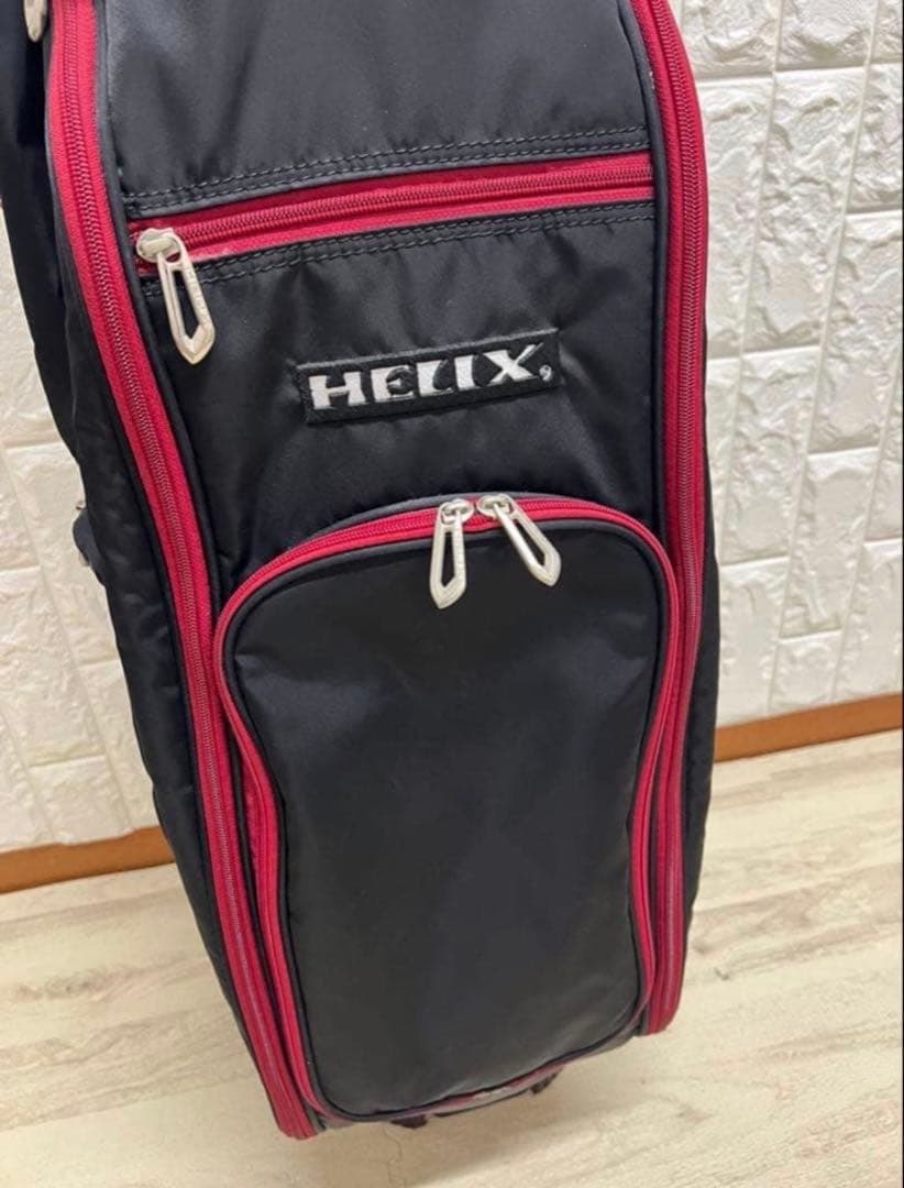 美品 HELIX TRAVEL SERIES キャディバッグ キャスター付 レア