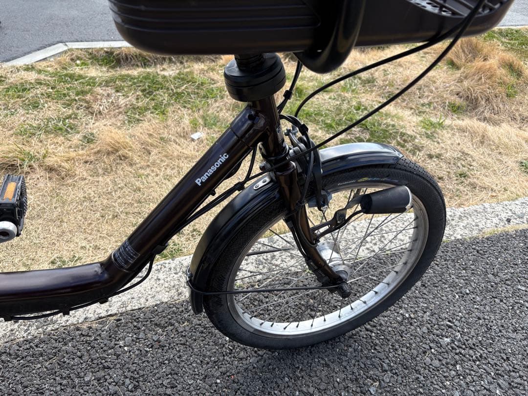 中古20㌅Panasonic電動アシスト自転車　8.9Ah3点灯　大阪　099