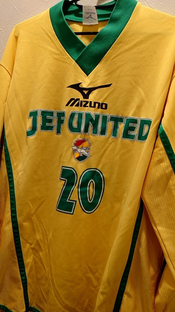Mizuno ジェフユナイテッド市原 20番　選手用