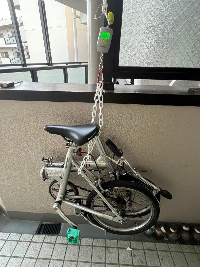 麦*ん様 折りたたみ自転車　ブリヂストン　トランジットライト　9.6Kg ８０✖
