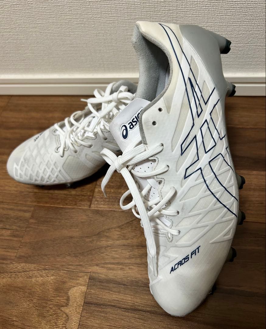 極美品‼️asics アシックスDS LIGHT ACROSホワイト×ミッドナイト