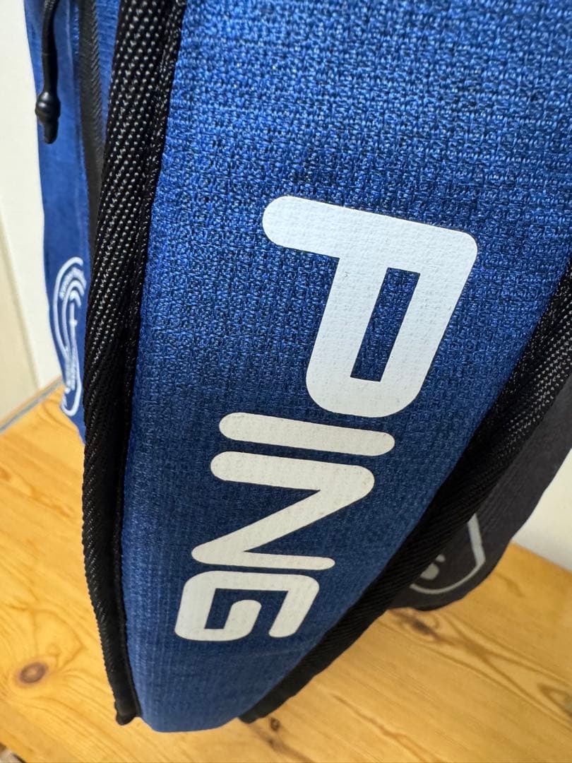 PING ピン 軽量 キャディバッグ スタンド 9.5インチ ブルー