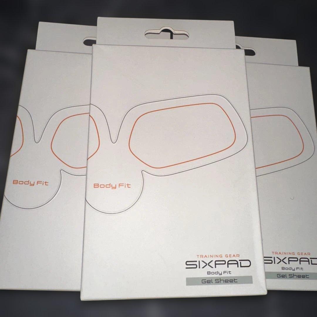 SIXPAD Body Fit Gel Sheet 2枚入り×3
