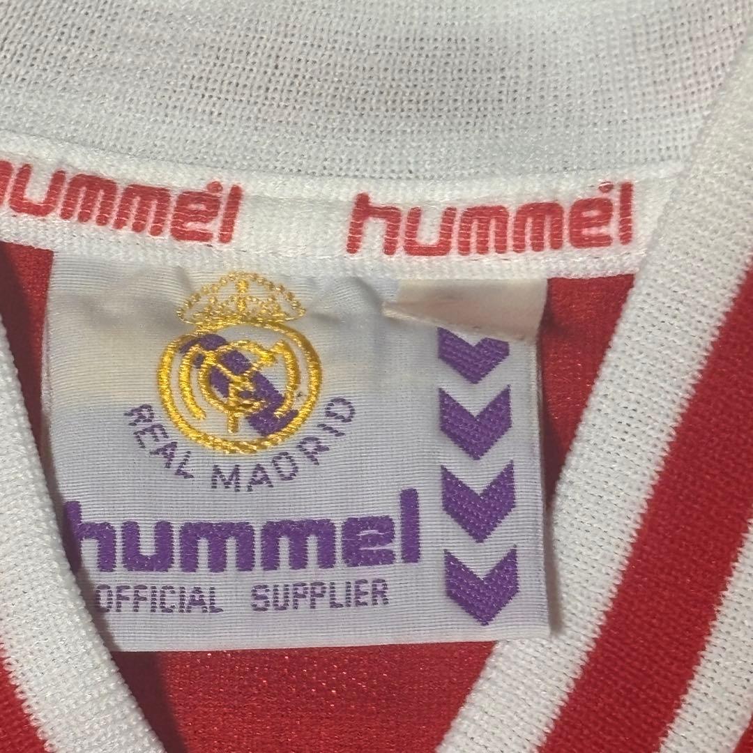 ◇hummel レアル・マドリード ユニフォーム ゲームシャツ　ヴィンテージ