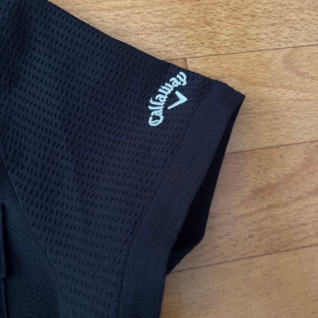 CALLAWAY キャロウェイ 半袖ワンピース シアサッカー ゴルフ