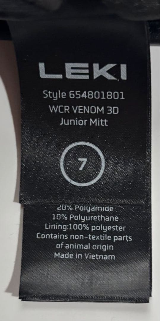 LEKI WCR VENOM 3D ミトン EU7 未使用 レーシング
