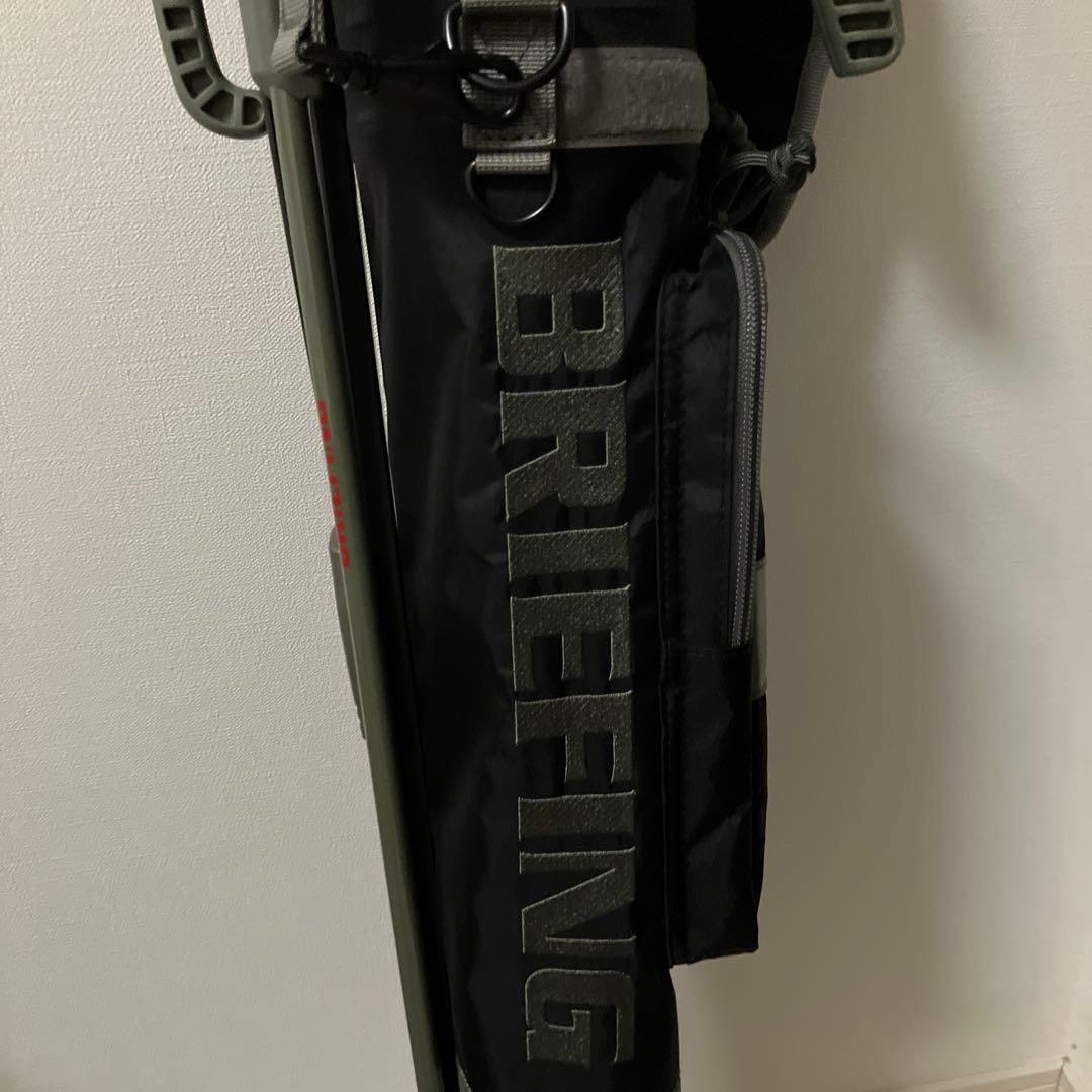 BRIEFING ブラック、セルフスタンドバッグ