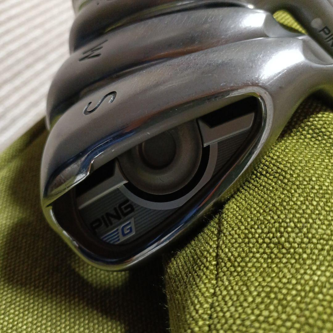 PING G アイアンセット 7,8,9,W,S　S200 白ドット