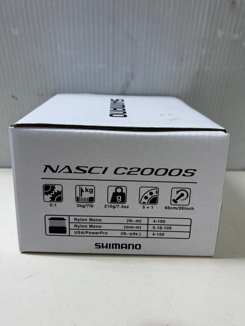 SHIMANO シマノ NASCI C2000S スピニングリール 箱付き