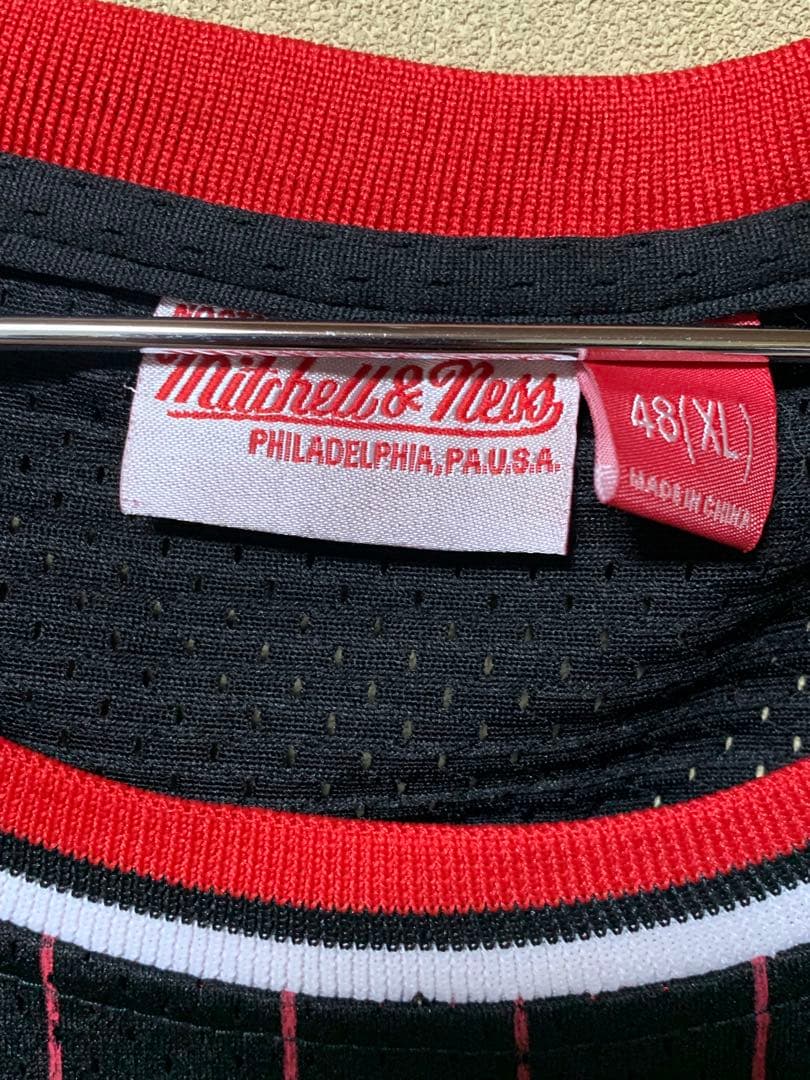 【未使用】Mitchell＆Ness NBA BULLS RODMAN 91