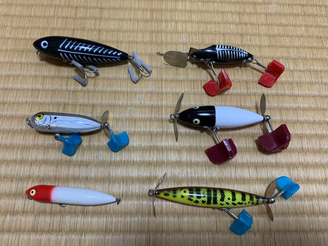 ヘドン　ルアー6個セット