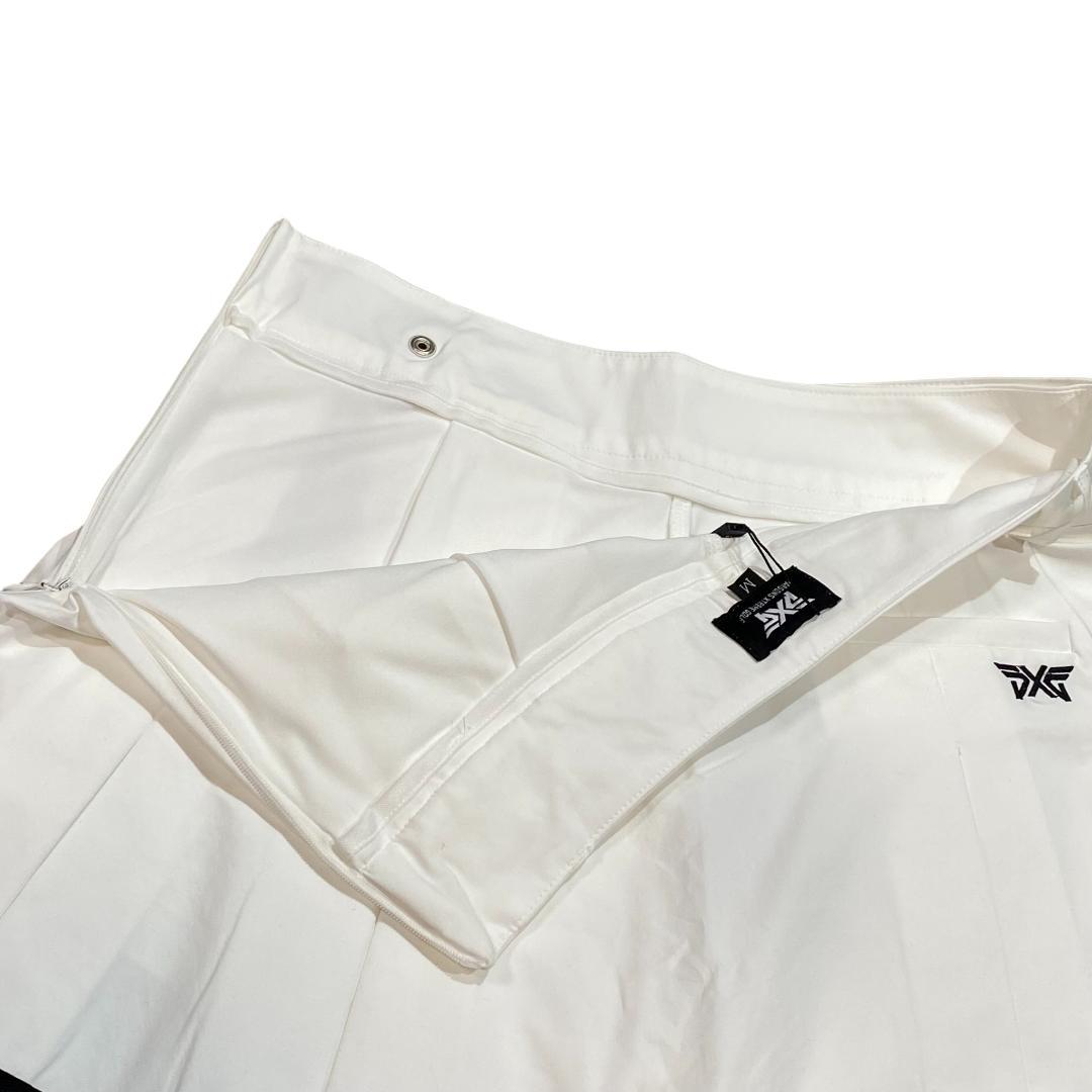 PXG ピーエックスジー インナー付き ストレッチ スカート M ホワイト