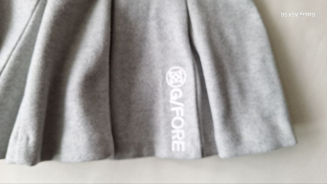 G/FORE グレー プリーツスカート　冬用